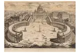 Untitled by St Peter's.- Piranesi, etching, offered Mar 2023