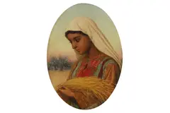 Untitled by William James Webbe, oil on panel, offered Mar 2023
