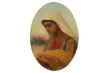 Untitled by William James Webbe, oil on panel, offered Mar 2023