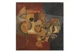 Untitled by K. M. Adimoolam, oil on canvas, offered Mar 2023