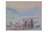 Untitled by William Samuel Horton, pastel, offered Mar 2023