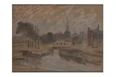 Untitled by William Samuel Horton, pastel, offered Mar 2023