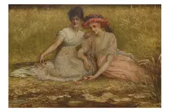 Untitled by Francis S. Walker, oil on canvas, offered Mar 2023