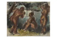 Untitled by Bedřich Feigl, oil on canvas, offered Mar 2023