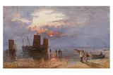 R.w.s. (british 1829-1904) by Samuel Evans, watercolour, offered Mar 2023