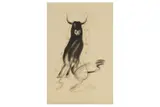 Untitled by Sunil Das, charcoal, offered Mar 2023
