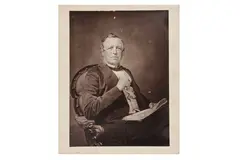 Portrait of a Gentleman by M. Blizard, print, offered Feb 2023