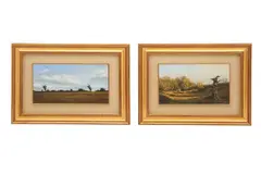 Untitled by Rancis Robert Kelly, oil on board, offered Feb 2023