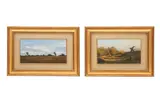 Untitled by Rancis Robert Kelly, oil on board, offered Feb 2023