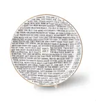 100% Art China plate, 2020, with artist's seal printed to base, produced for the Holburne Museum 22 x 22cm (8½ x 8½ in.) by Grayson Perry, print (other), sold Oct 2021