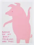 Animal Series by David Shrigley, Ink Pasta;You Are Too Close Please Move Back)Offset lithographs printed in colours, sold Oct 2021