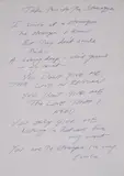 Take This to the Stranger by Tracey Emin, Offset print on paper, offered Oct 2021