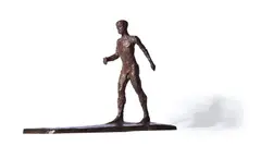 Pilgrim by Elisabeth Frink, sculpture, sold Oct 2021