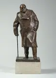 Sir Winston Churchill by Ivor Roberts-Jones, bronze, sold Oct 2021