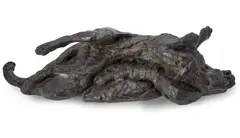 Awakening Leopard by Dylan Lewis, Bronze, sold Oct 2021