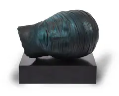 Sleeping Head (Testa Addormentata)Bronze on base Signed, numbered 7/8 and stamped with the foundry mark Fonderia d'Arte Massimo del Chiaro, Lucca, Italy Inc by Igor Mitoraj, Bronze on base, sold Oct 2021