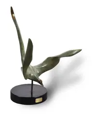 Majestic Flight Bronze Signed and numbered 1/9 (to tail)Height inc by Jacob Azuelos, Bronze, sold Oct 2021