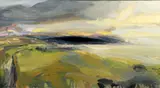 After the rain Oil on board 60 x 122cm (23½ x 48 in.) Provenance: Private Collection, Gloucestershire Condition Report: Appears to be in good original condition by Beth Fletcher, Oil on board, sold Aug 2021