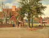 A Port of Call by Thomas J. Purchas, 1881, Oil on board, offered Aug 2021
