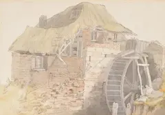 A Devon mill by John White Abbot, Ink and watercolour, offered Aug 2021