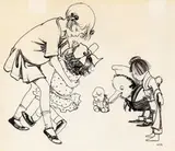You and I Will Do the Foxtrot by Honor Appleton, Pen, sold Aug 2021