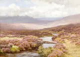 Wallabrook Bridge by William Sidney Morrish, Watercolour, offered Aug 2021