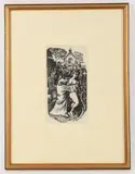 The Garden of Love by Norman Neasom, Pen and ink, offered Aug 2021