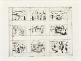 Lyme Regis Beach by Richard Robbins, Etching, offered Aug 2021