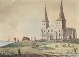 Reculver, Kent by John Nixon, Watercolour, offered Aug 2021