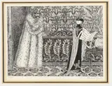 5 limited edition theatrical subject prints by Edward Gorey, pencil, sold Aug 2021