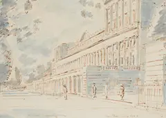 The Mall by Adrian Maurice Daintrey, watercolor, sold Aug 2021