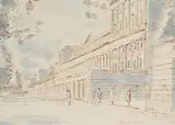 The Mall by Adrian Maurice Daintrey, watercolor, sold Aug 2021