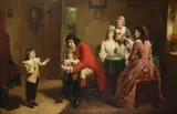 The vicar of wakefield by William Powell Frith, 1876, Oil on canvasSigned and dated, offered Jul 2021