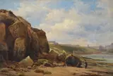 Scarborough by Edward Henry Holder, 1881, oil, offered Jul 2021