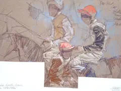 Folio of assorted watercolours by Michael Cadman, watercolor, sold Jul 2022