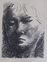 Limited edition print by Emilio Greco, 1955, print, offered Jul 2022