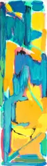 Untitled by Frank Beanland, oil on board, sold Jul 2022
