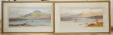 Loch scenes by William Henry Earp, watercolor, sold Jul 2022