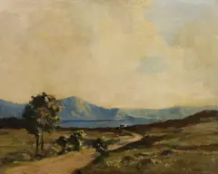 Sheephaven Bay, County Donegal by William Jackson, oil on board, sold Jun 2022
