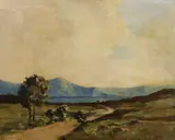Sheephaven Bay, County Donegal by William Jackson, oil on board, sold Jun 2022