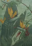 Crane flowers by Ithell Colquhoun, 1935, oil on canvas, sold Jun 2022