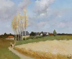 Untitled by Marcel Dyf, oil on canvas, sold Jun 2022