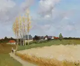 Untitled by Marcel Dyf, oil on canvas, sold Jun 2022