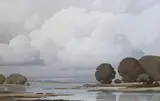 En Val de Loire' oil on canvas signed 58 x 90cm by Pierre de Clausades, oil on canvas, sold Jun 2022