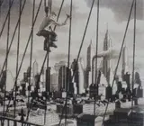Bridge to Babylon, c.1940 aquatint and etching from the edition of approximately 200 by Samuel Margolies, etching, sold Jun 2022