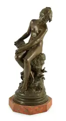 Untitled by Auguste Moreau, bronze, sold Jun 2022