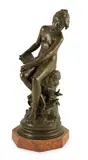 Untitled by Auguste Moreau, bronze, sold Jun 2022