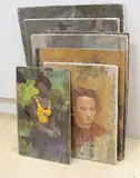 A group of assorted by Michael Cadman, oil on board, sold Jun 2022