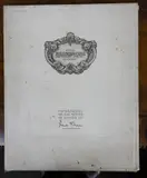 Impressions of the Works of William Beardmore and Company Ltd, Glasgow, folio of six etchings, all signed in pencil, 25 x 18cm, folio overall 46 x 37cm by Frank Henry Mason, pencil, sold Jun 2022