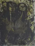 Mural figures by André Bicí¢t, print, sold Jun 2022